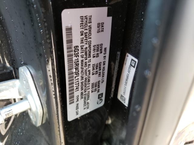 2015 CHEVROLET SS 6G3F15RW3FL117741