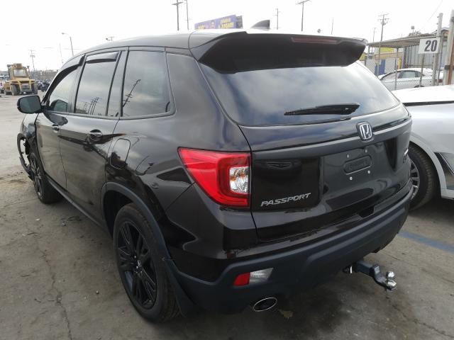 2019 HONDA PASSPORT S 5FNYF7H21KB003218