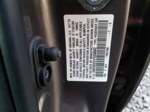 2015 HONDA CIVIC LX 19XFB2E51FE038602