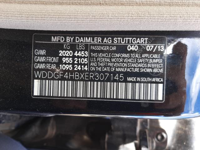 2014 MERCEDES-BENZ C 250 WDDGF4HBXER307145