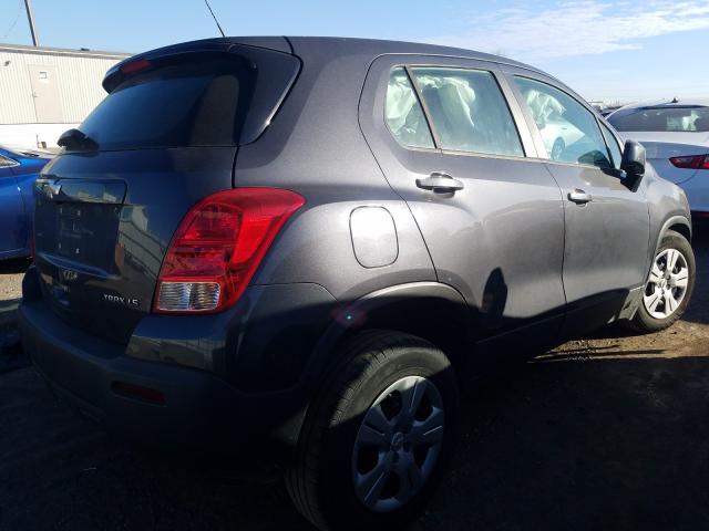 2016 CHEVROLET TRAX LS 3GNCJKSB8GL222231