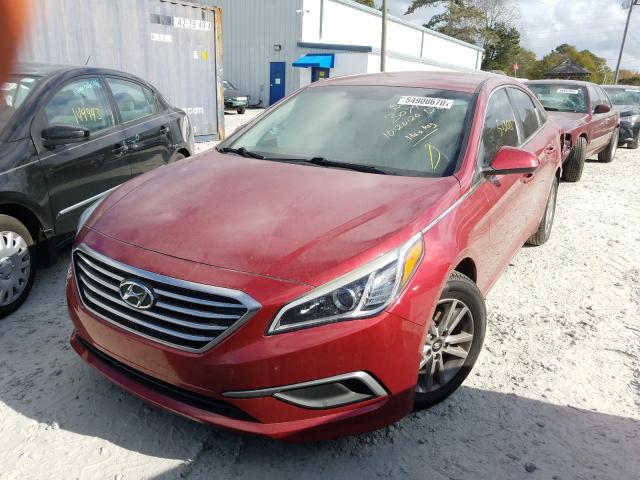 2016 HYUNDAI SONATA SE 5NPE24AF8GH434299