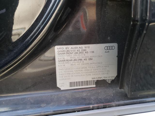 2013 AUDI A4 ALLROAD - WA1UFBFL7DA141896