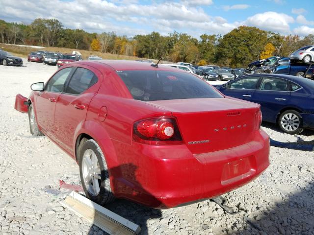 2012 DODGE AVENGER SX 1C3CDZCB8CN144278