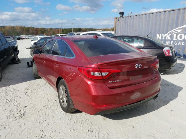 2016 HYUNDAI SONATA SE 5NPE24AF8GH434299
