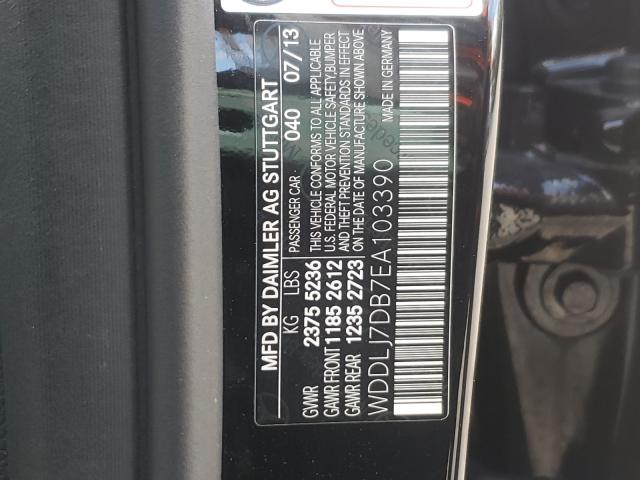 2014 MERCEDES-BENZ CLS 550 WDDLJ7DB7EA103390