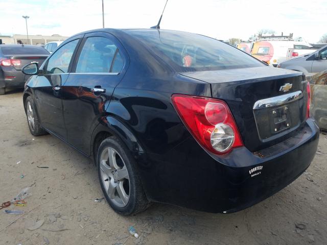 2012 CHEVROLET SONIC LTZ 1G1JE5SH9C4148109