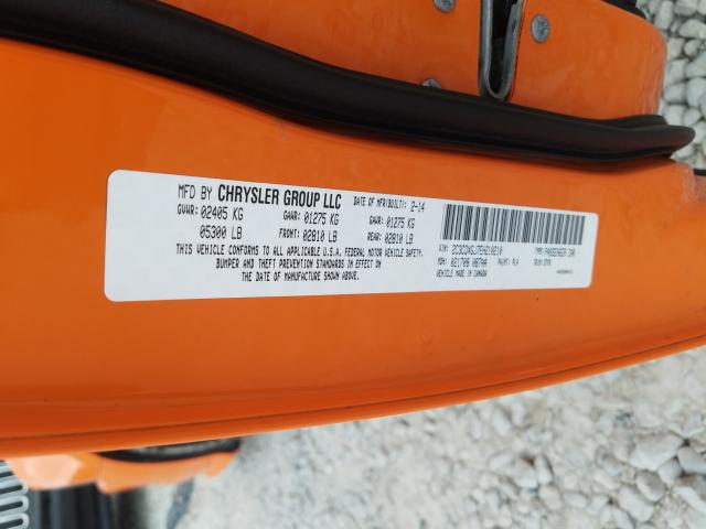 2C3CDXGJ7EH210210 2014 Dodge Charger Super Bee