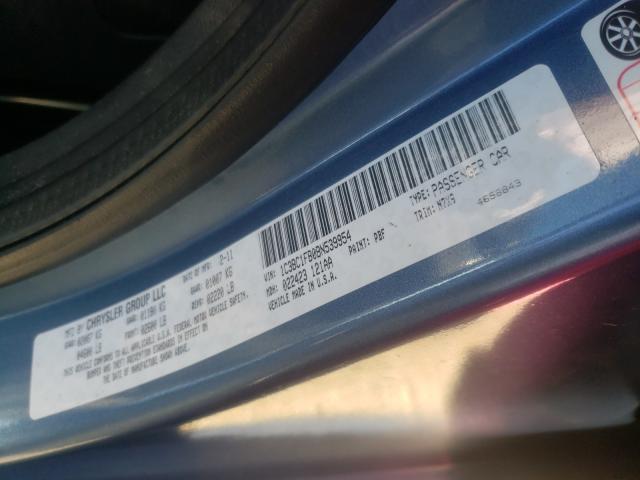 2011 CHRYSLER 200 TOURIN 1C3BC1FB0BN539954