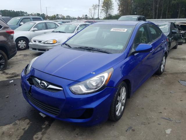 2013 HYUNDAI ACCENT GLS KMHCU4AE7DU313236