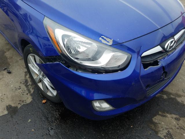 2013 HYUNDAI ACCENT GLS KMHCU4AE7DU313236