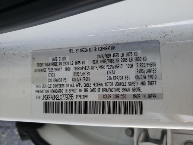 2020 MAZDA CX-5 SPORT JM3KFABM2L0779765