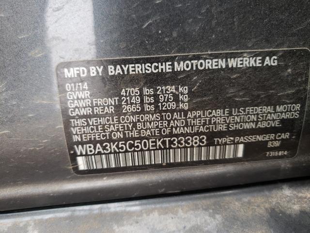 2014 BMW 328 D XDRI WBA3K5C50EKT33383
