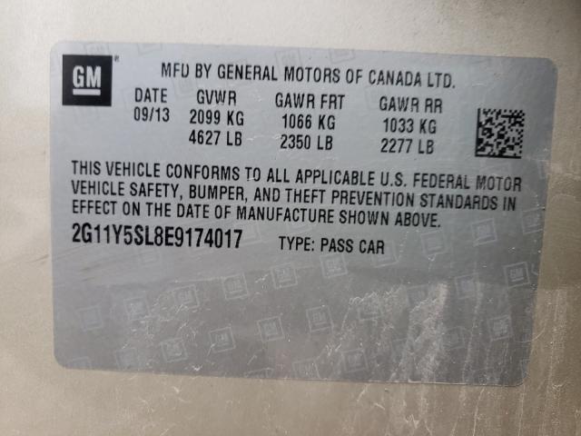 2014 CHEVROLET IMPALA LS 2G11Y5SL8E9174017