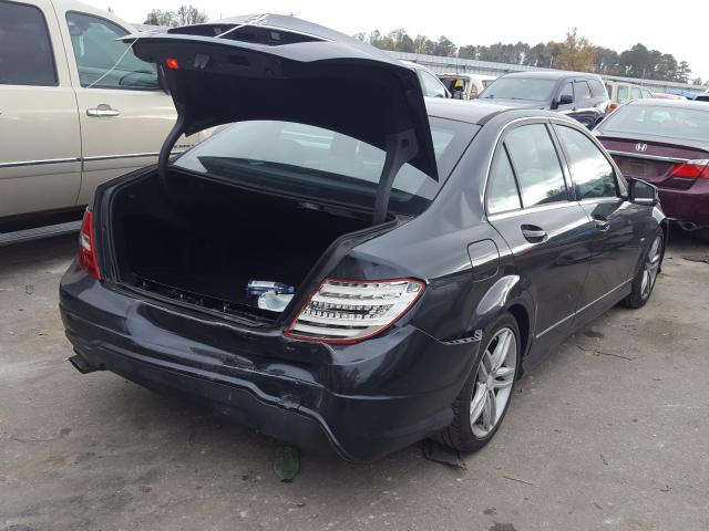 2012 MERCEDES-BENZ C 250 WDDGF4HB8CA608959
