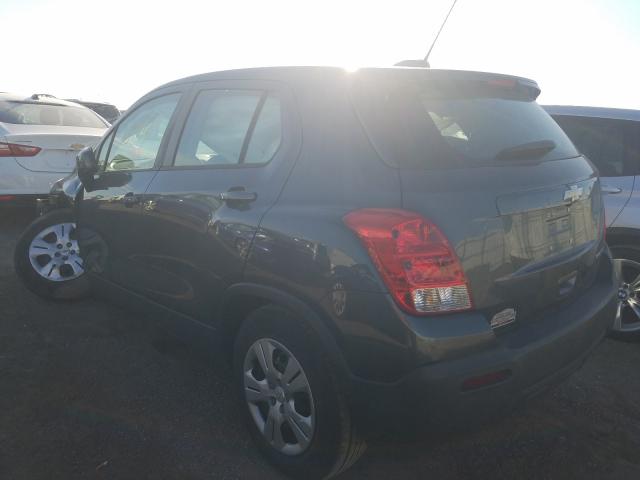 2016 CHEVROLET TRAX LS 3GNCJKSB8GL222231