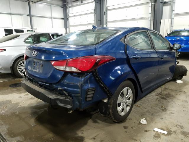 2016 HYUNDAI ELANTRA SE KMHDH4AE1GU637117