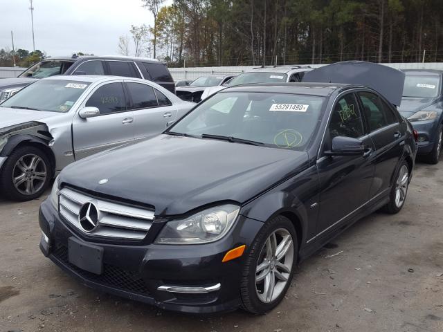 2012 MERCEDES-BENZ C 250 WDDGF4HB8CA608959