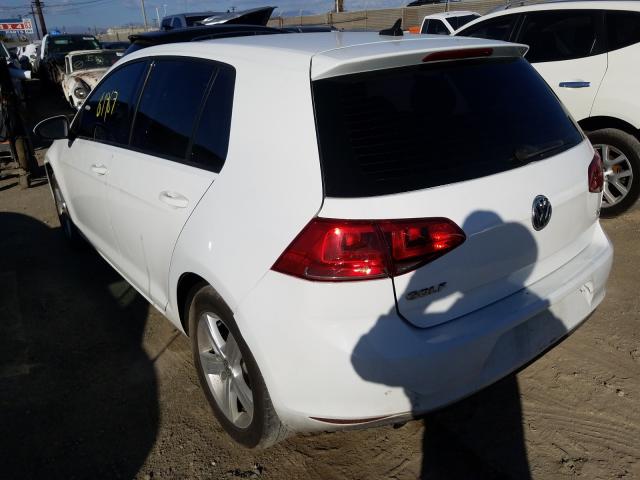 2017 VOLKSWAGEN GOLF S 3VW217AU4HM022217