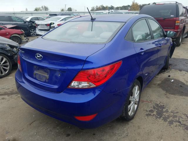 2013 HYUNDAI ACCENT GLS KMHCU4AE7DU313236