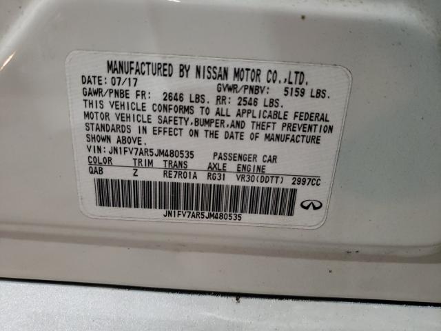 2018 INFINITI Q50 RED SP JN1FV7AR5JM480535