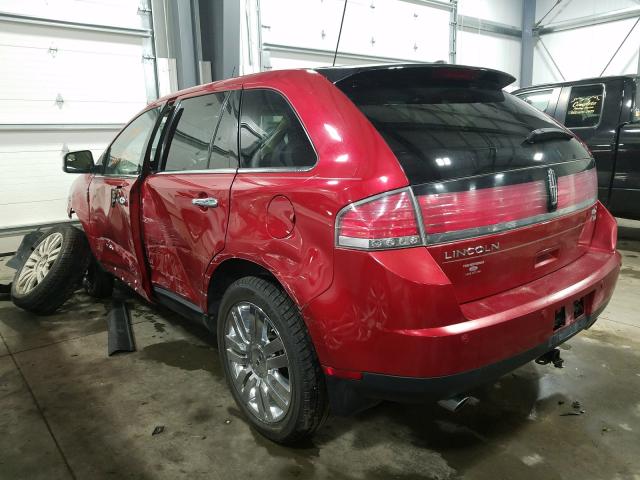 2010 LINCOLN MKX 2LMDJ8JC4ABJ26383