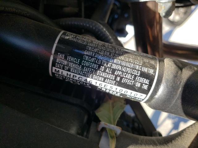 2014 HONDA CB500 X MLHPC4616E5100107