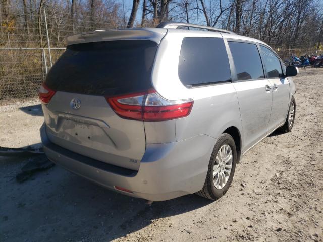 2015 TOYOTA SIENNA XLE 5TDYK3DC6FS629691