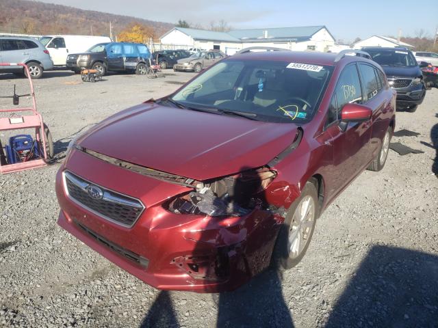 2017 SUBARU IMPREZA PR 4S3GTAB64H3712437