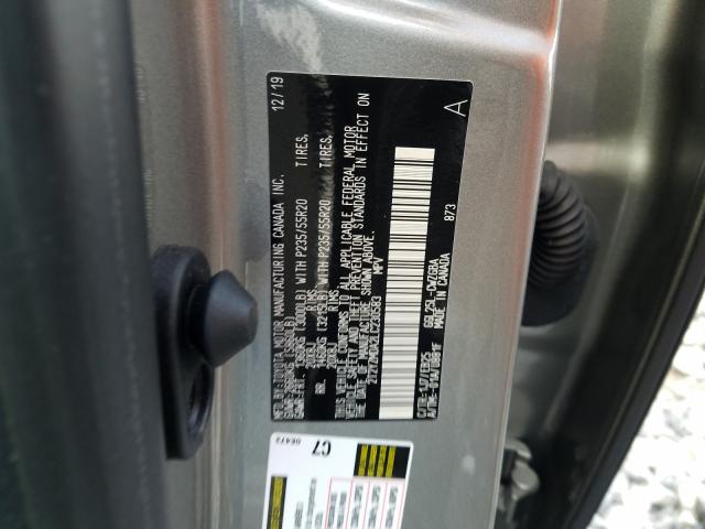 2020 LEXUS RX 350 F-S 2T2YZMDA2LC230583
