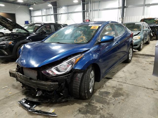 2016 HYUNDAI ELANTRA SE KMHDH4AE1GU637117