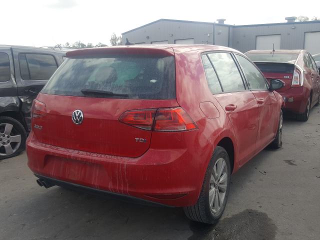 2015 VOLKSWAGEN GOLF TDI 3VWRA7AU2FM081911