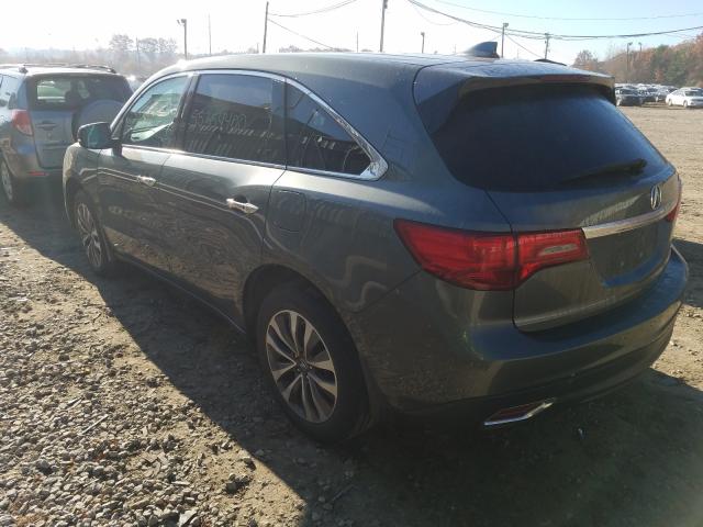 2014 ACURA MDX TECHNO 5FRYD4H43EB003178