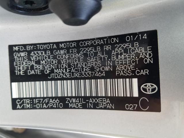 2014 TOYOTA PRIUS V JTDZN3EUXE3337464