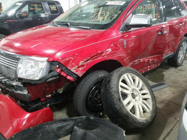 2010 LINCOLN MKX 2LMDJ8JC4ABJ26383