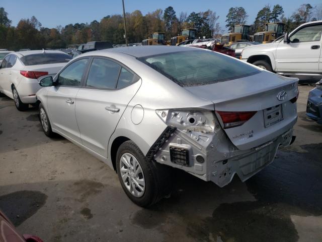 2018 HYUNDAI ELANTRA 5NPD74LF3JH337092