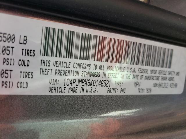 2019 JEEP CHEROKEE T 1C4PJMBX9KD146521