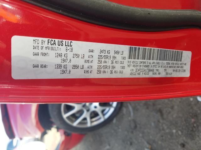 2018 DODGE JOURNEY GT 3C4PDCEG4JT380409