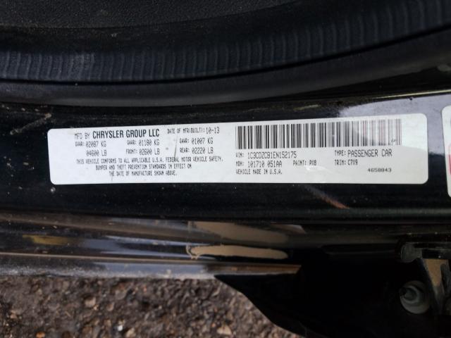 2014 DODGE AVENGER SX 1C3CDZCB1ENB15217