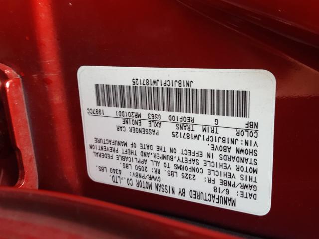 2018 NISSAN ROGUE JN1BJ1CP1JW187125