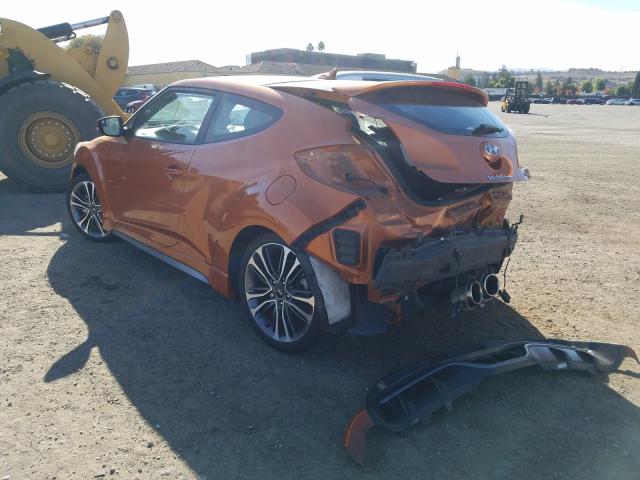 2016 HYUNDAI VELOSTER T - KMHTC6AE2GU282612