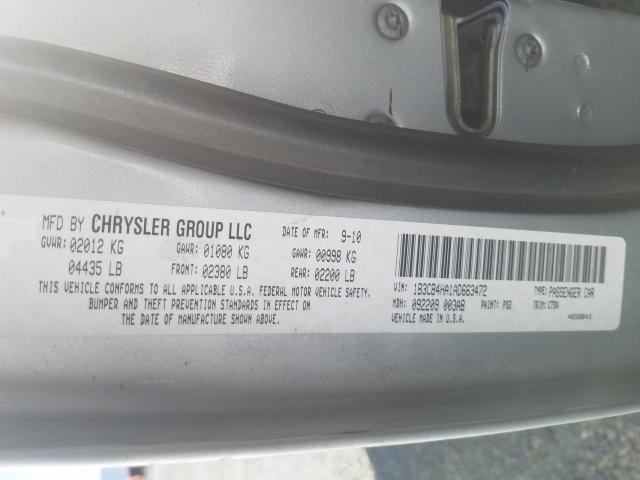 2010 DODGE CALIBER SX 1B3CB4HA1AD663472