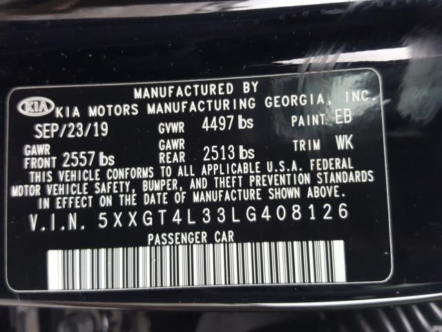2020 KIA OPTIMA LX 5XXGT4L33LG408126
