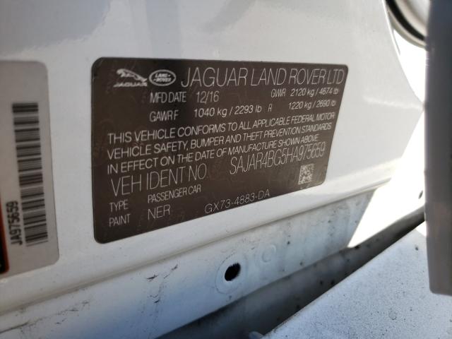 2017 JAGUAR XE SAJAR4BG5HA975659