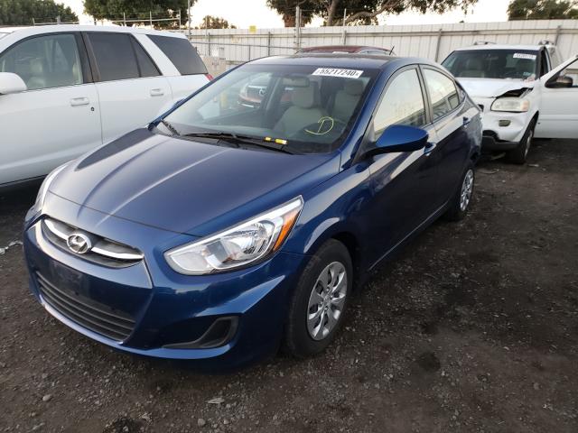2016 HYUNDAI ACCENT SE KMHCT4AE3GU106611