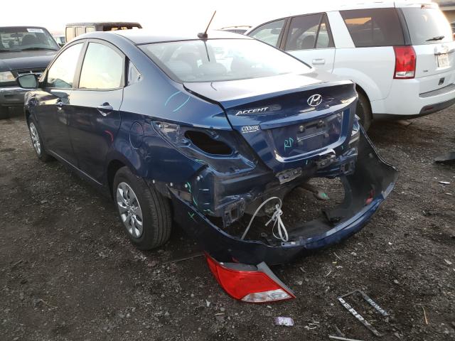 2016 HYUNDAI ACCENT SE KMHCT4AE3GU106611