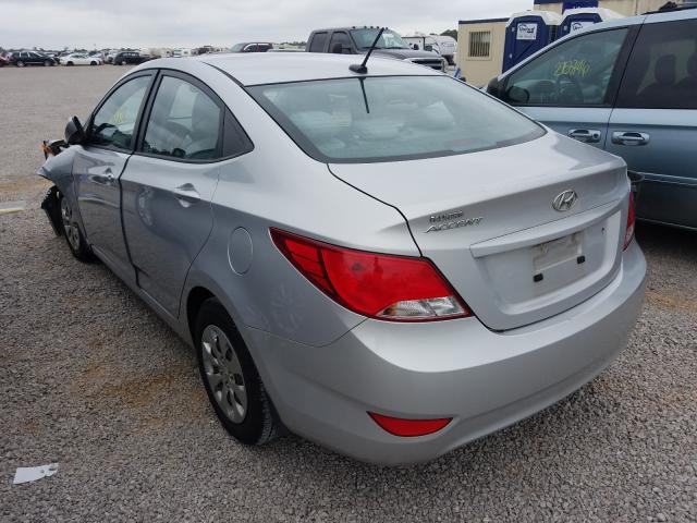 2016 HYUNDAI ACCENT KMHCT4AEXGU026111