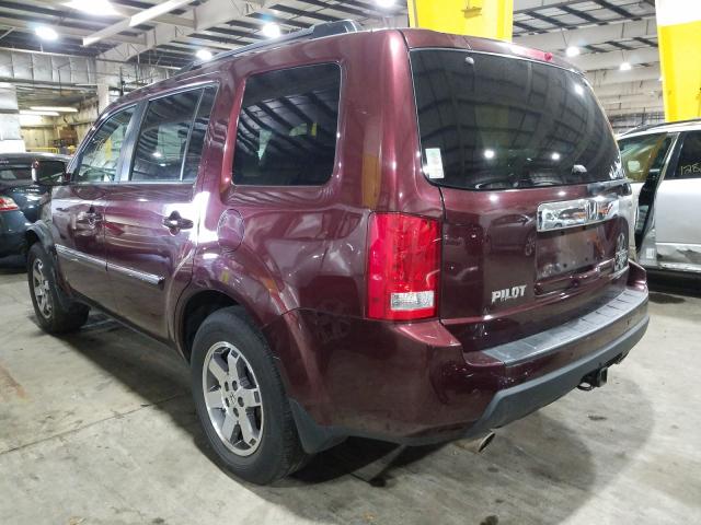 2011 HONDA PILOT TOUR 5FNYF4H93BB033560