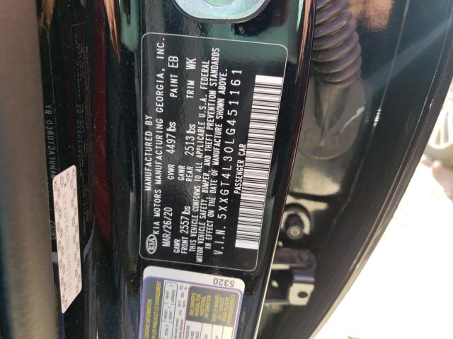 2020 KIA OPTIMA LX 5XXGT4L30LG451161