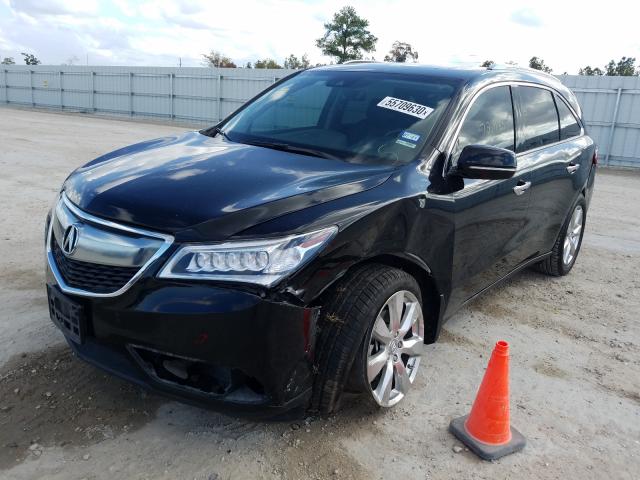 2016 ACURA MDX ADVANC 5FRYD4H98GB060054